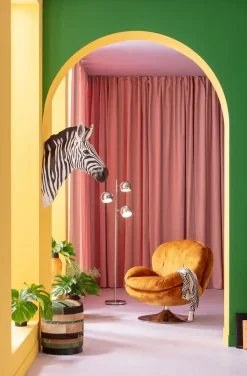 Stehleuchte Calotta Chrome