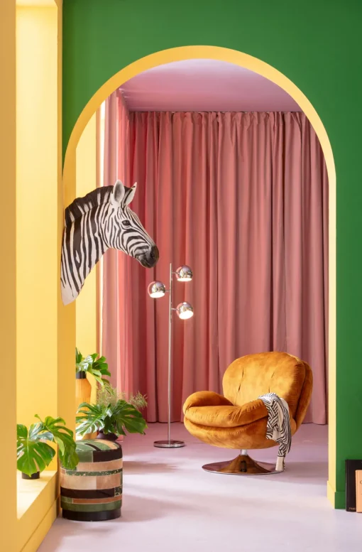 Stehleuchte Calotta Chrome