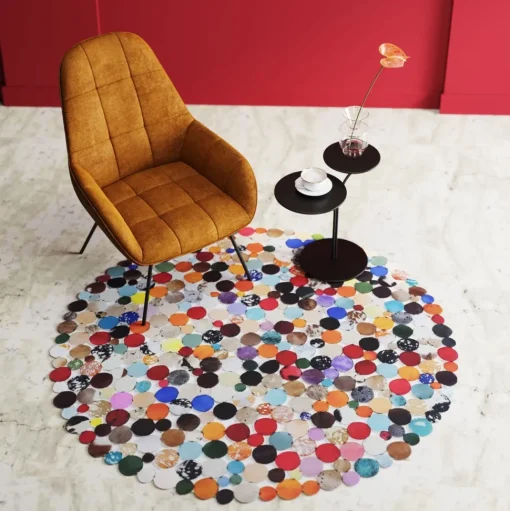 Teppich Circle Multi Ø150cm
