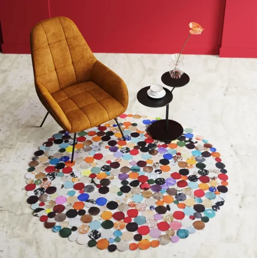Teppich Circle Multi Ø150cm