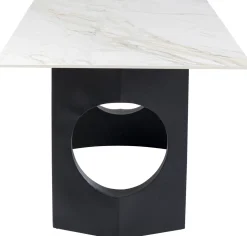 Tisch Eternity Oho Schwarz Keramik 180x90cm