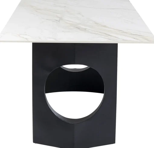 Tisch Eternity Oho Schwarz Keramik 180x90cm