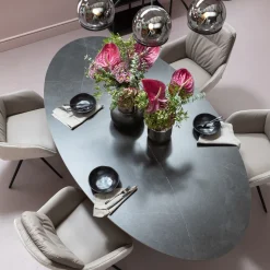 Tisch Grande Possibilita Schwarz 220x120cm