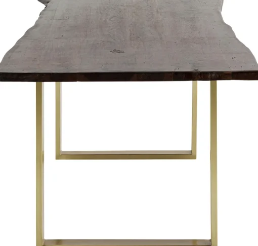 Tisch Harmony Dunkel Brass 160x80