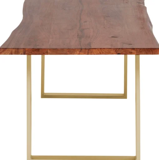 Tisch Harmony Dunkel Brass 160x80