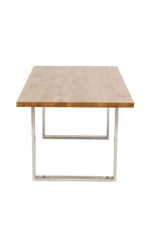 Tisch Jackie Eiche Chrom 160x80