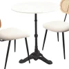 Tischgruppe Bistro Rosalie Creme (3/tlg.)