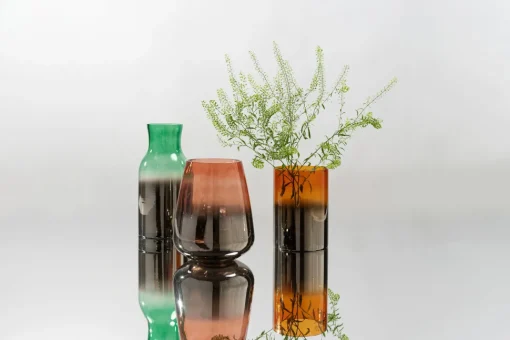 Vase Glow Grün 30cm