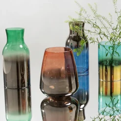 Vase Glow Rot 23cm