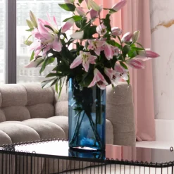 Vase Grazioso Blau 40cm