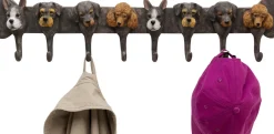 Wandgarderobe Dog Family 69cm
