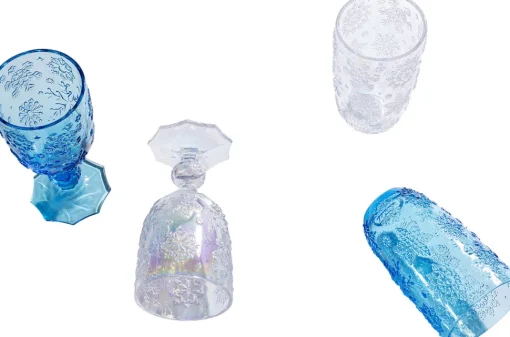Weinglas Ice Flowers Colore
