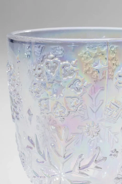 Weinglas Ice Flowers Colore