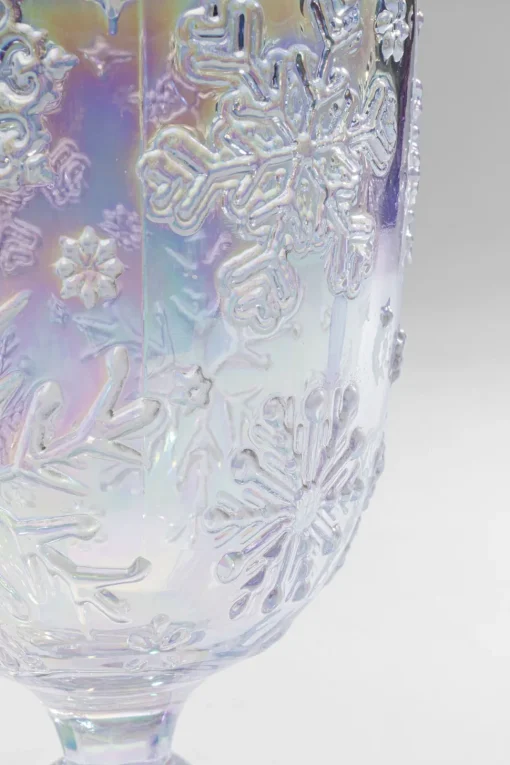 Weinglas Ice Flowers Colore